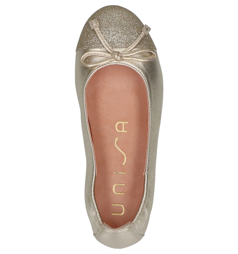 Unisa Ballerines en Or en cuir (272459)