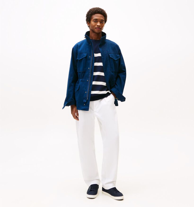 Tommy Hilfiger Hi Vulcanised Core Chaussures à lacets en Bleu foncé pour hommes (352833) - pour semelles orthopédiques