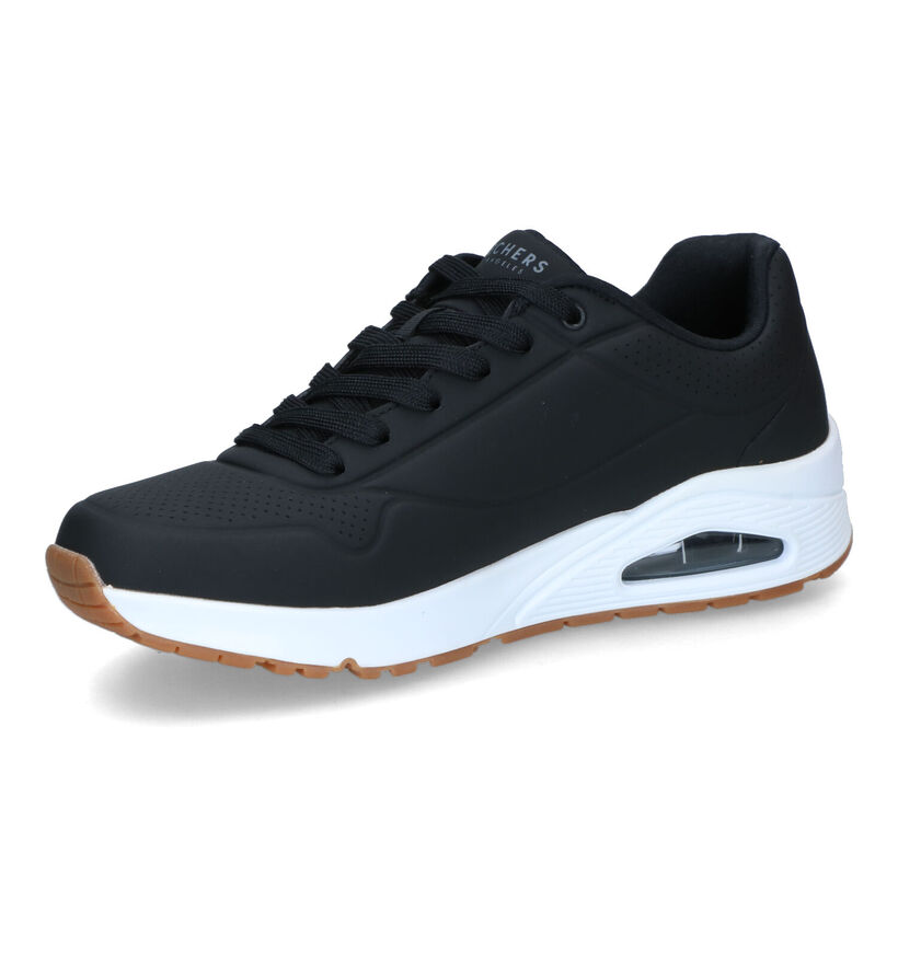 Skechers Uno Stand On Air Zwarte Sneakers voor heren (334159)