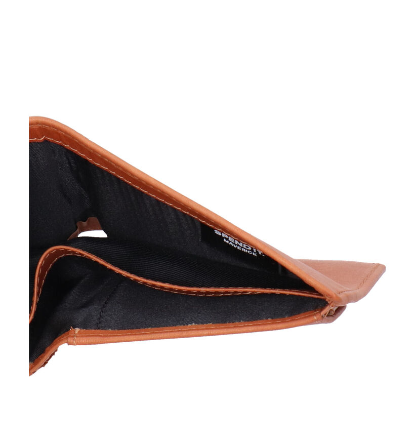 Maverick Portefeuille en Cognac pour hommes (318073)