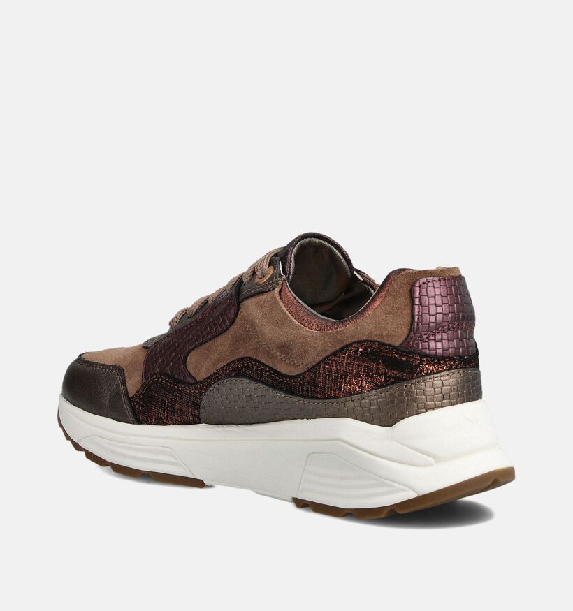 Xsensible Golden Gate Bronzen Sneakers voor dames (363596) - geschikt voor steunzolen