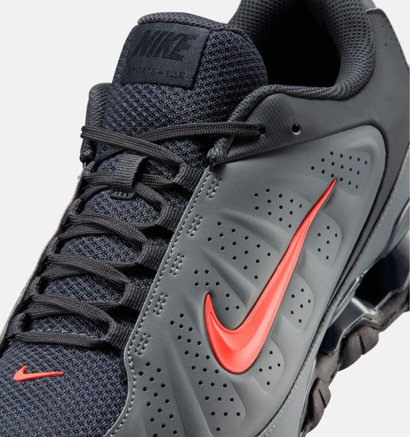Nike Reax Donkergrijze Lage Sneakers voor heren (373045)