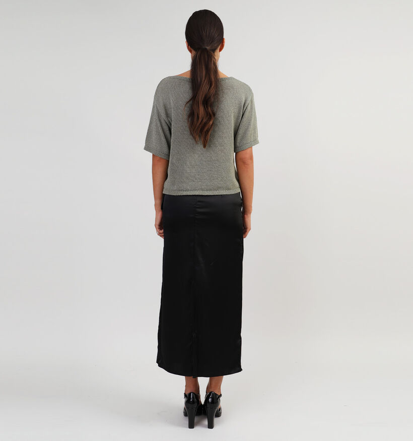 JDY Shine Groene Trui met korte mouwen voor dames (347319)