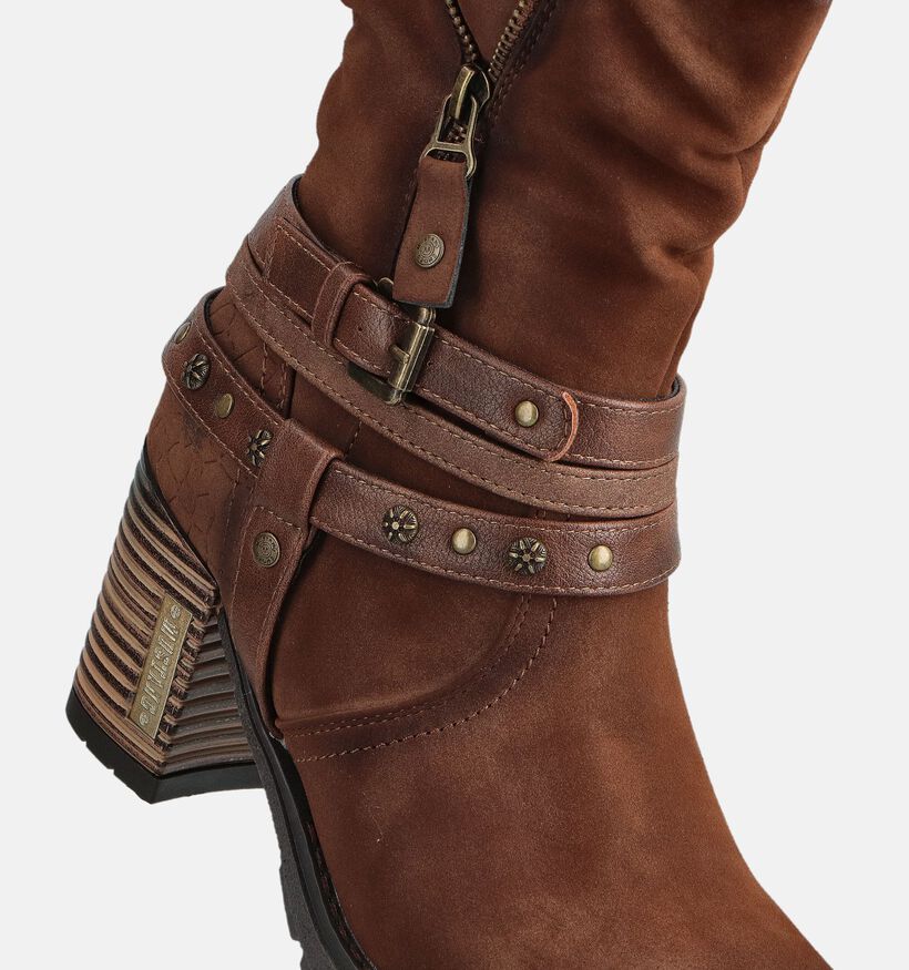 Mustang Bottes courtes en Marron pour femmes (363714)