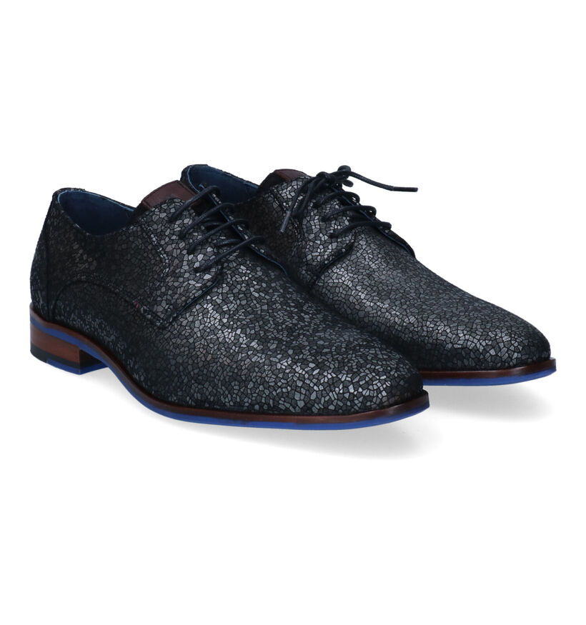 Berkelmans Chaussures classiques en Gris foncé pour hommes (314735) - pour semelles orthopédiques