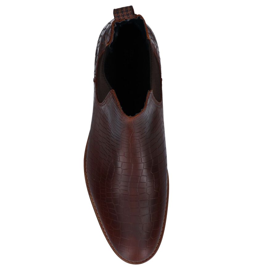 Bullboxer Chelsea Boots en Marron en cuir (260598)