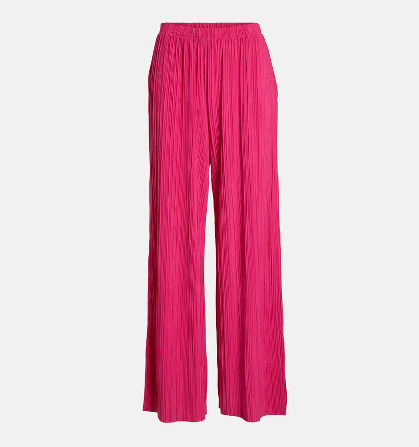 Vila Lisa Fuchsia Wijde Broek voor dames (328702)