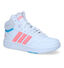 adidas Hoops 3.0 Mid Witte Sneakers voor meisjes (315005) - geschikt voor steunzolen