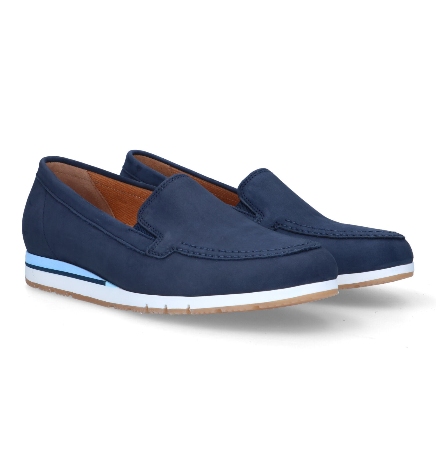 Gabor OptiFit Blauwe Instappers Dames Lage schoenen Online op