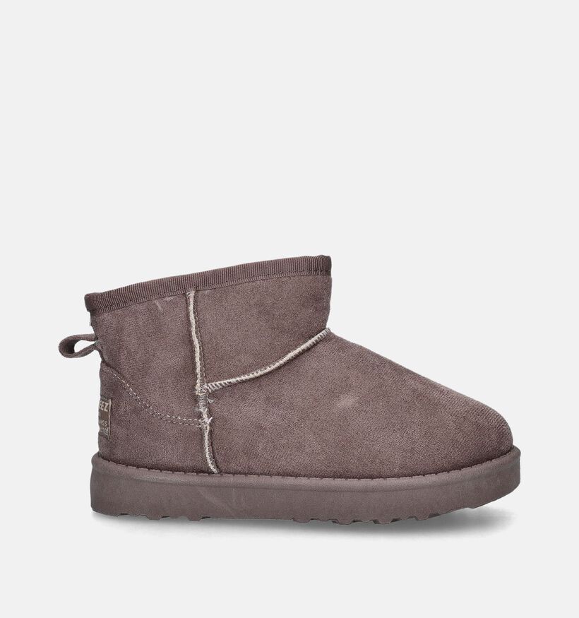 Braqeez Taupe Winterboots voor meisjes (359534)
