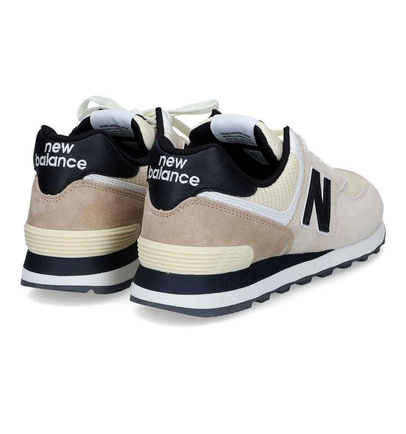 New Balance ML 574 Baskets basses en Gris pour hommes (353357) - pour semelles orthopédiques