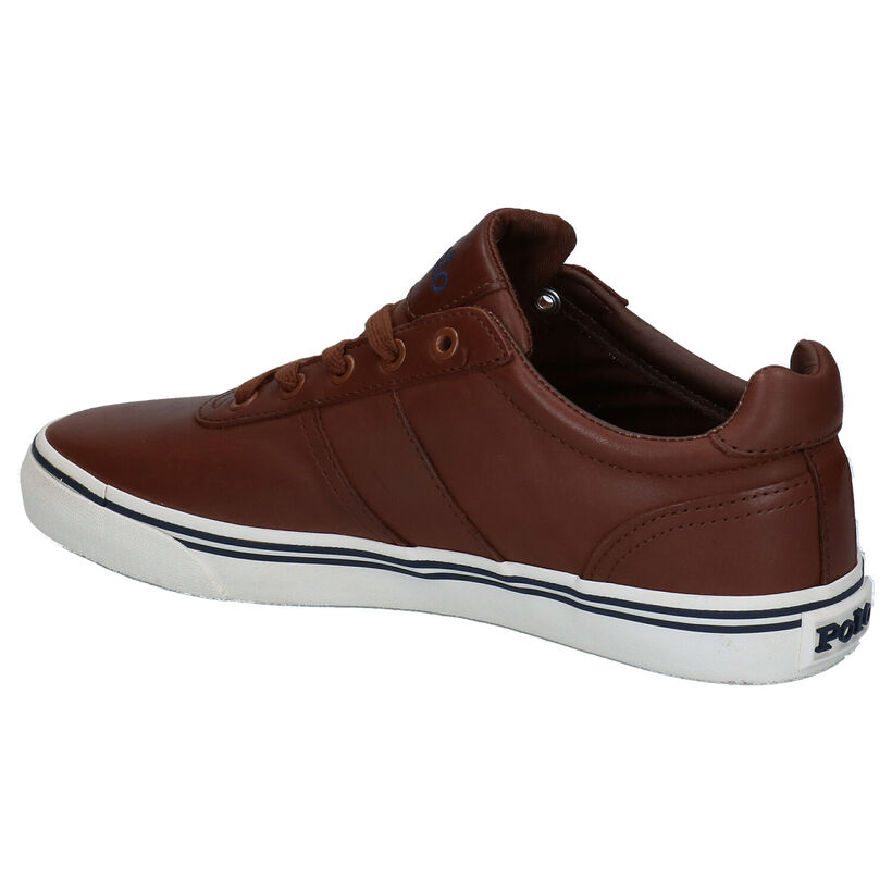 Polo Ralph Lauren Hanford Witte Sneakers in leer (290677)