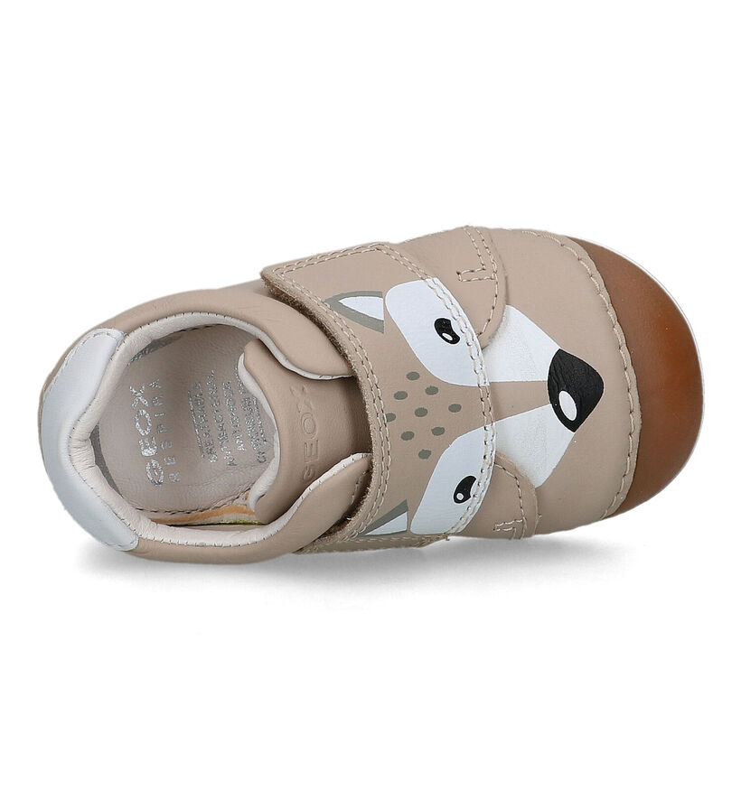 Geox Tutim Beige Babyschoentjes voor jongens, meisjes (320636)