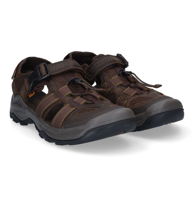Teva Omnium Bruine Trekkingsandalen voor heren (354650)
