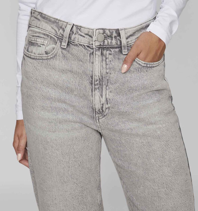 Vila Kelly Grijze Straight Jeans L30 voor dames (368102)