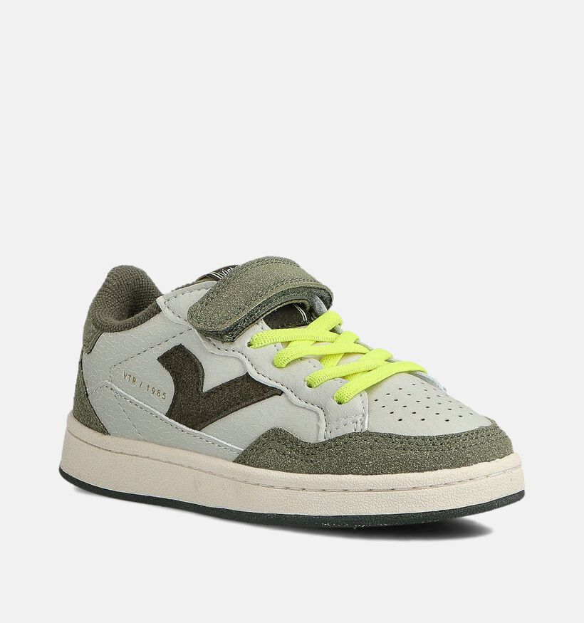Victoria Beige Velcroschoenen voor jongens (363406) - geschikt voor steunzolen