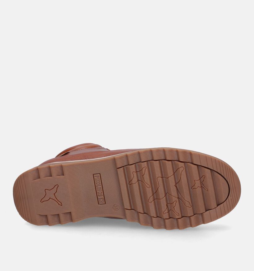Pikolinis Vigo Cognac Veterboots voor dames (346180) - geschikt voor steunzolen
