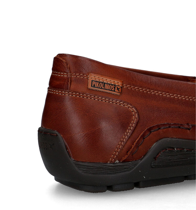 Pikolinos Azores Chaussures à enfiler en Cognac pour hommes (323361) - pour semelles orthopédiques