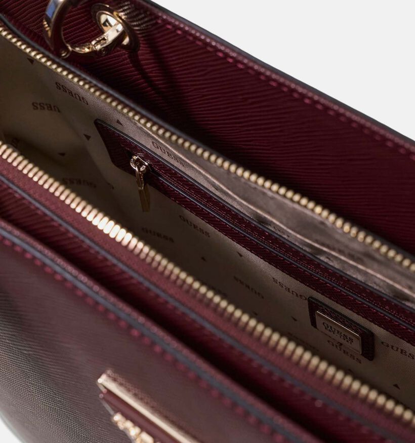 Guess Noelle II Cabas en Bordeaux pour femmes (381203)