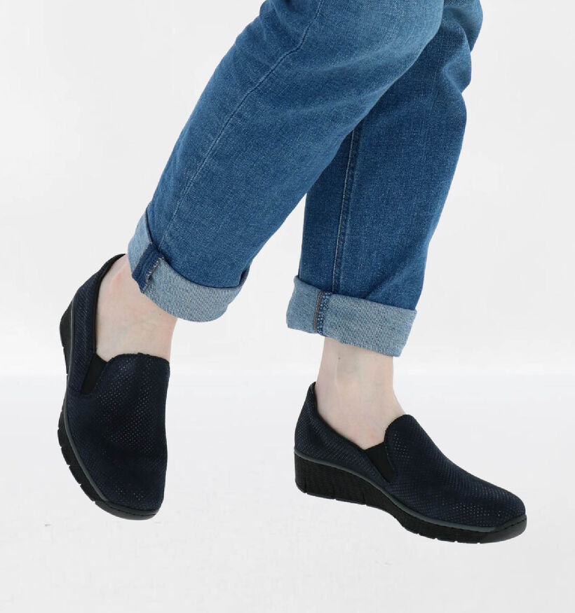 Rieker Chaussures confort en Bleu pour femmes (320233) - pour semelles orthopédiques