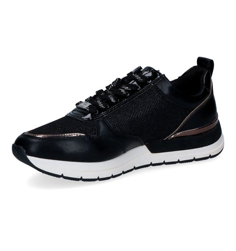 Tamaris Baskets casual en Noir en simili cuir (302780)