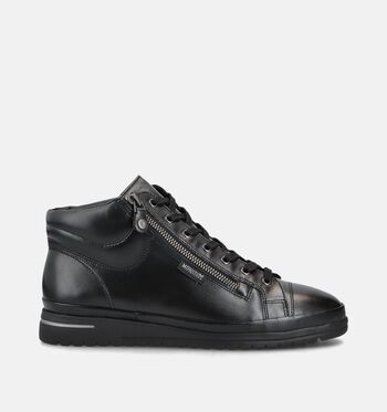 Mephisto High Sneakers Zwart/Cognac