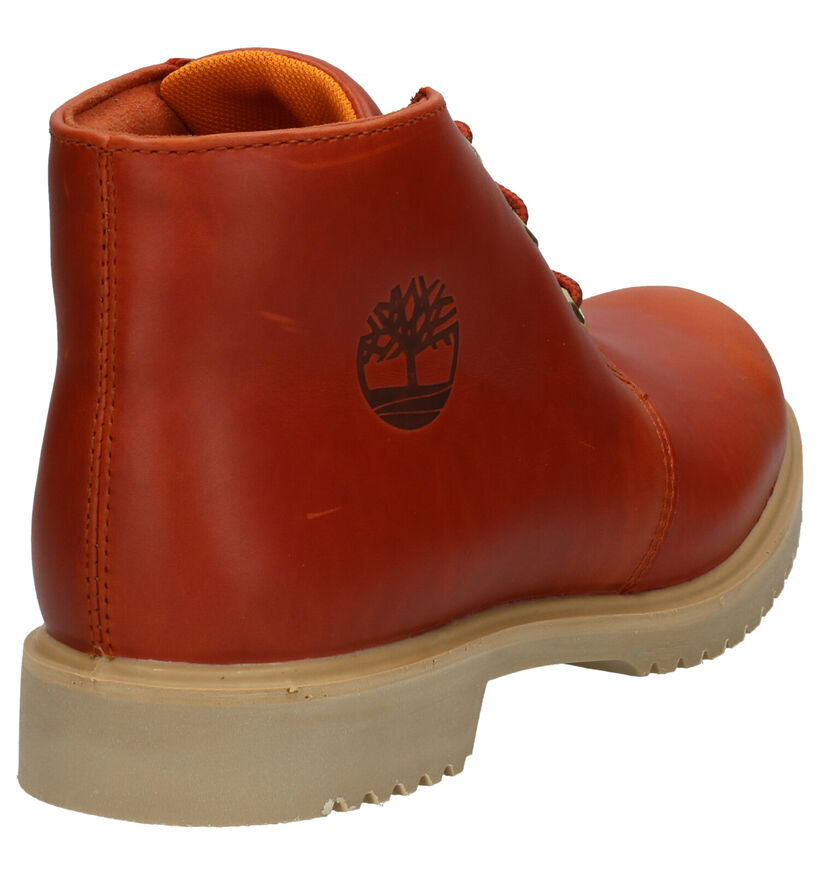 Timberland Newman Boots Cognac in leer (255369)