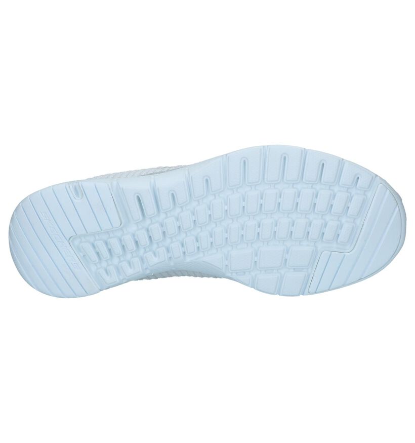 Skechers Flex Appeal 3.0 Baskets en Blanc en textile (273387)