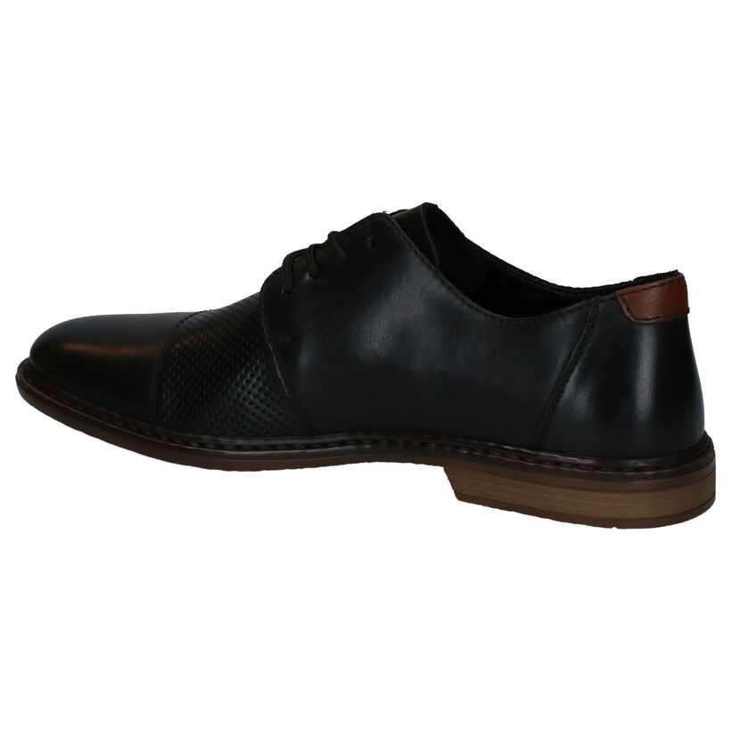 Rieker Chaussures habillées en Noir en cuir (273575)