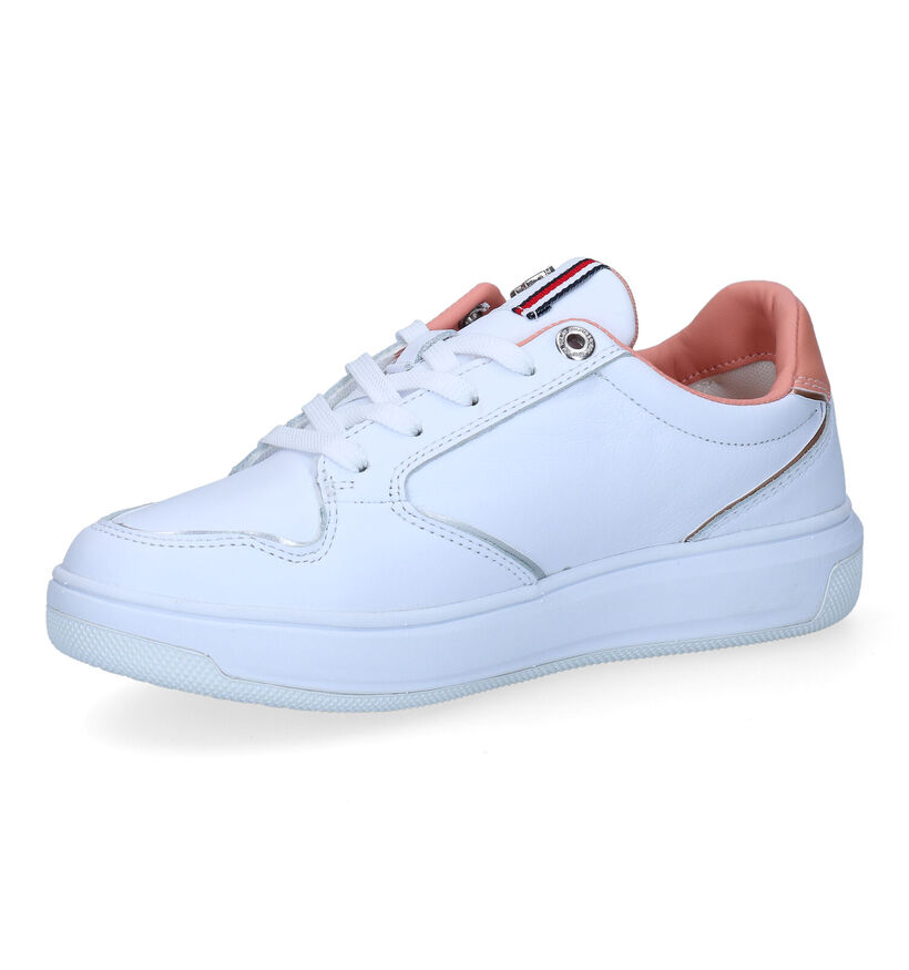 Tommy Hilfiger Elevated Cupsole Baskets en Blanc pour femmes (300628)