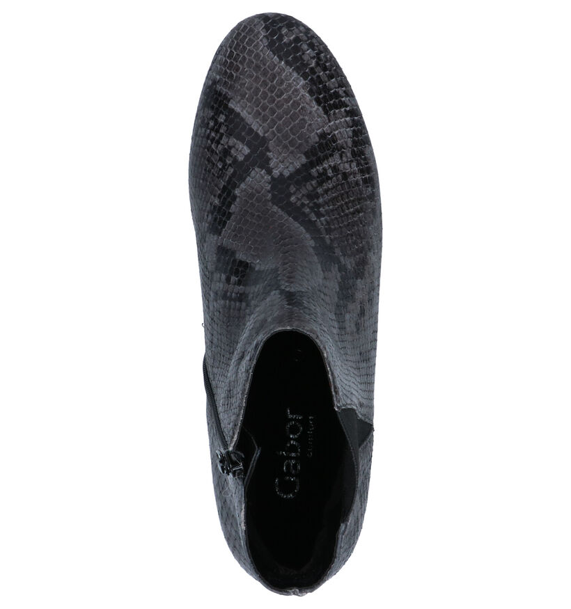 Gabor Bottillons en Gris en cuir (260195)