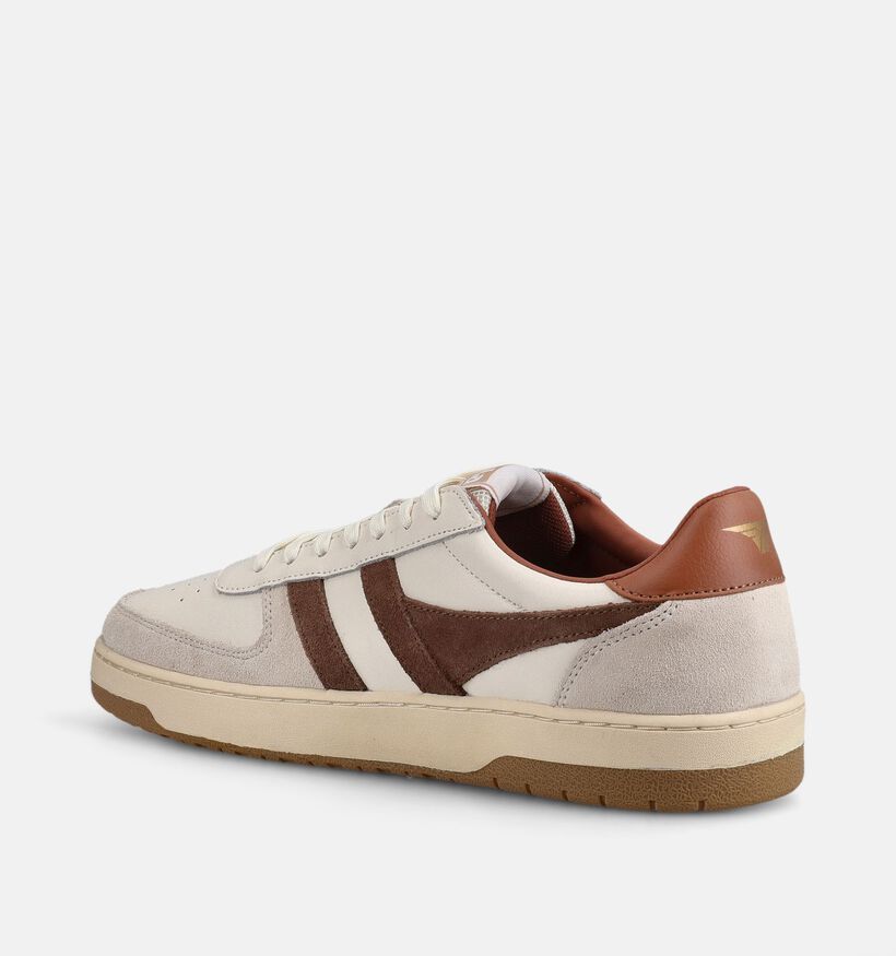 Gola Hawk Witte Veterschoenen voor heren (376432) - geschikt voor steunzolen