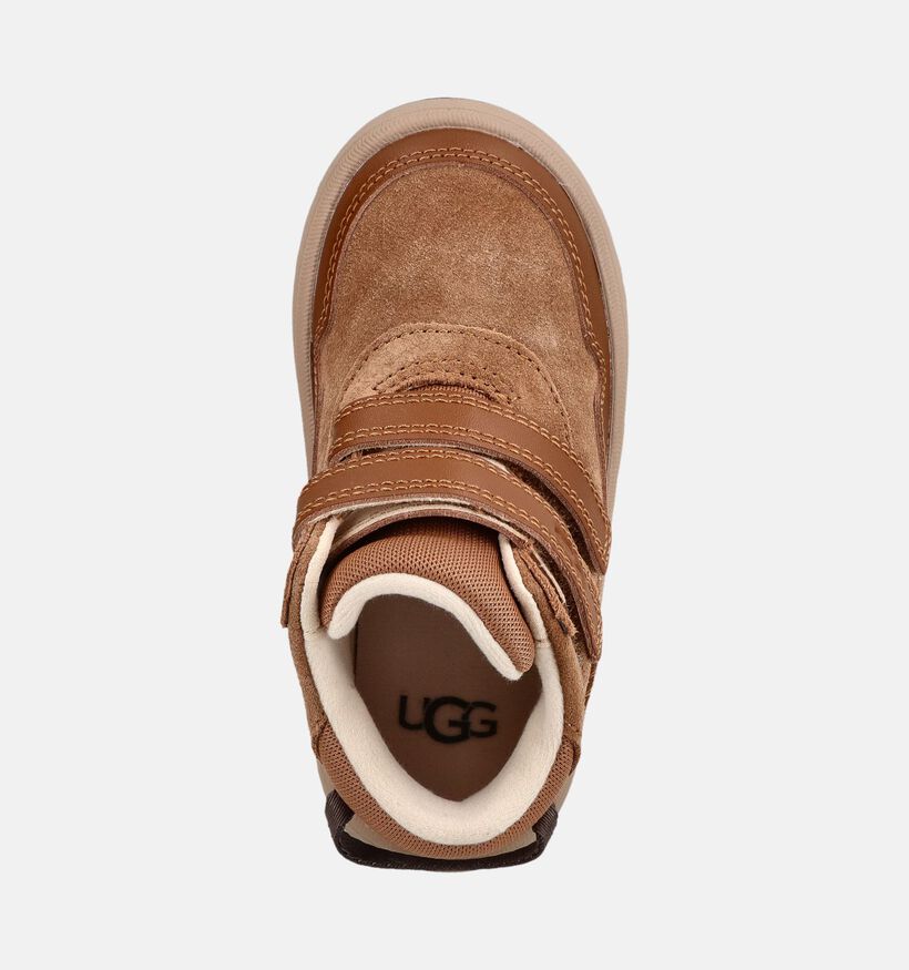 UGG Rennie Chestnut Baskets montantes en Cognac pour filles (378070)