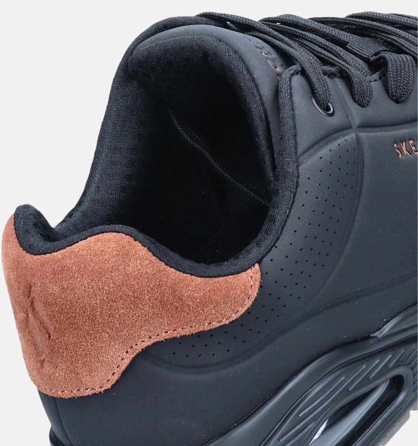 Skechers Uno Suited On Air Zwarte Sneakers voor heren (350322)