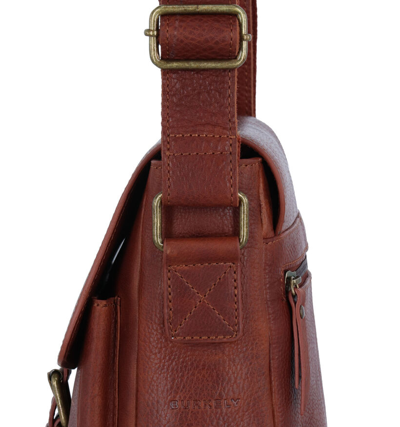 Burkely Ranger Zwarte Crossbody Tas in leer (318550)