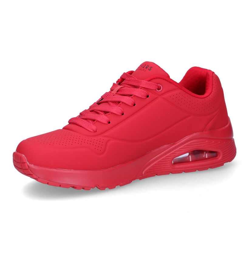 Skechers Uno Stand On Air Baskets en Rouge pour hommes (318126)