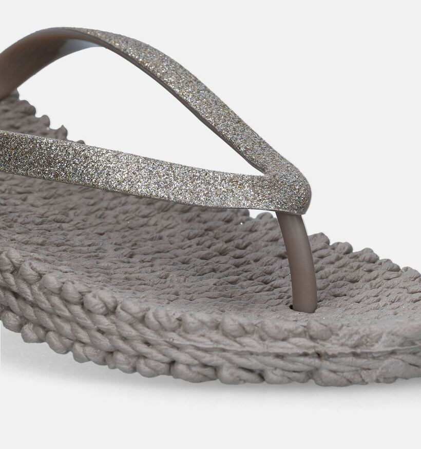 Ilse Jacobsen Cheerful Taupe Teenslippers voor dames (335807)