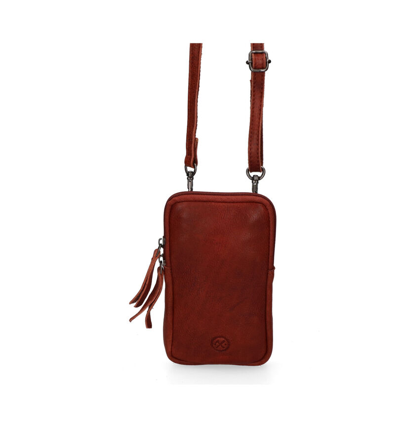 Hide & Stitches Okergeel Telefoontasje voor dames (333149)