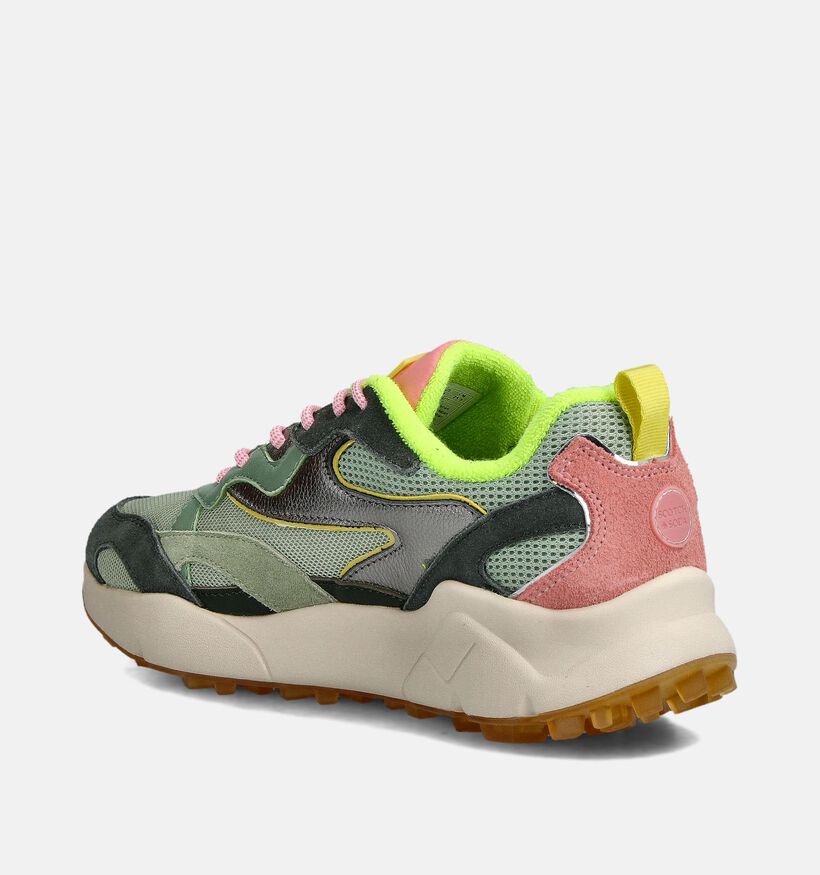 Scotch & Soda Mount Baskets en Vert pour femmes (369335) - pour semelles orthop&eacute;diques