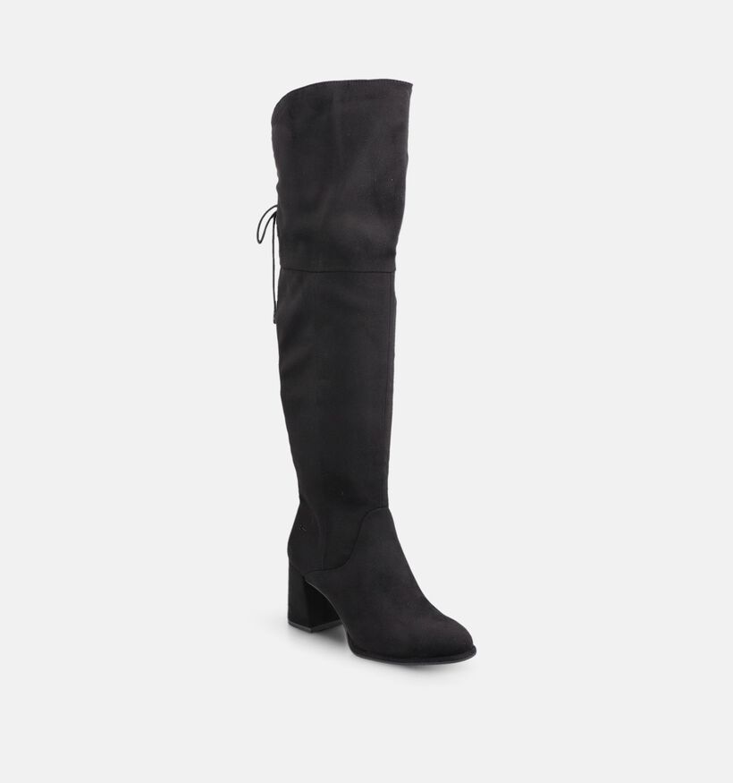 Tamaris Cuissardes &agrave; talons en Noir pour femmes (378981)