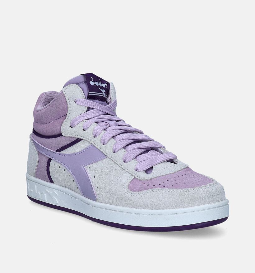 Diadora Magic Basket Demi Suede Lila Sneakers voor dames (344857)