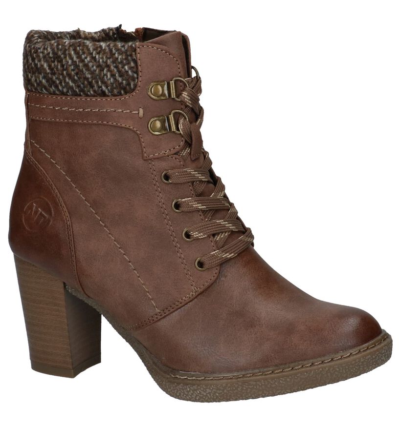 Marco Tozzi Bottillons en Marron en imitation cuir (226350)