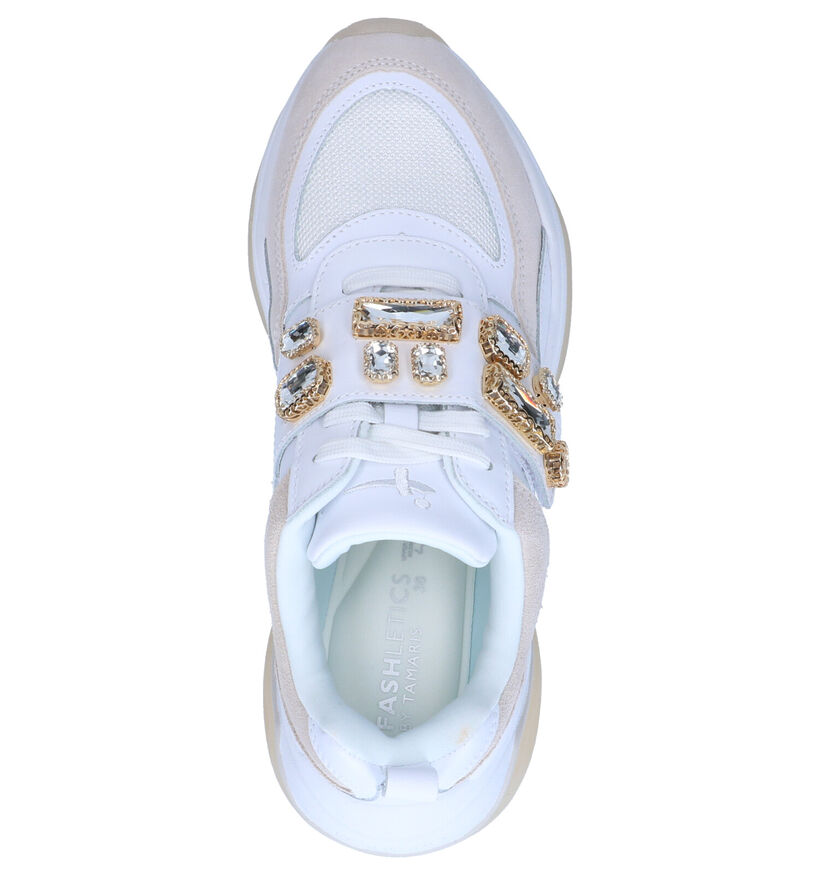Tamaris Fashletics Sneakers en Blanc en simili cuir (269728)