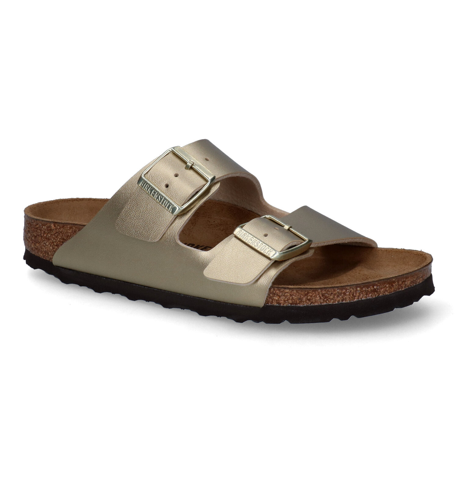 Birkenstock Arizona Gouden Slippers Dames Slippers Online op TORFS.BE