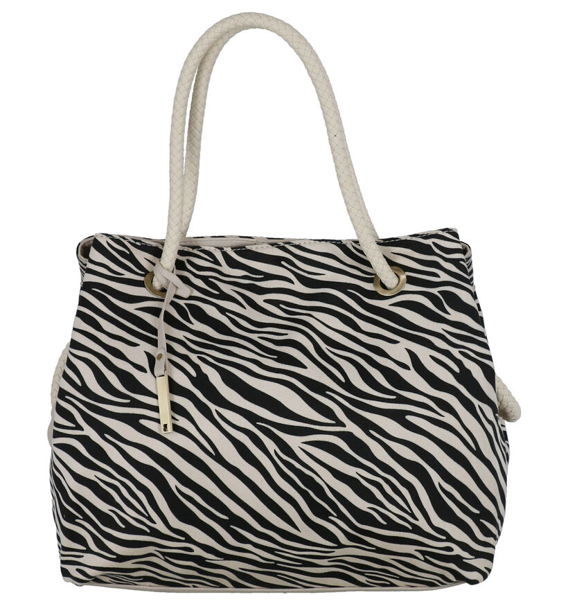 Bulaggi Zebra Vegan Sac à main en Blanc en textile (291299)