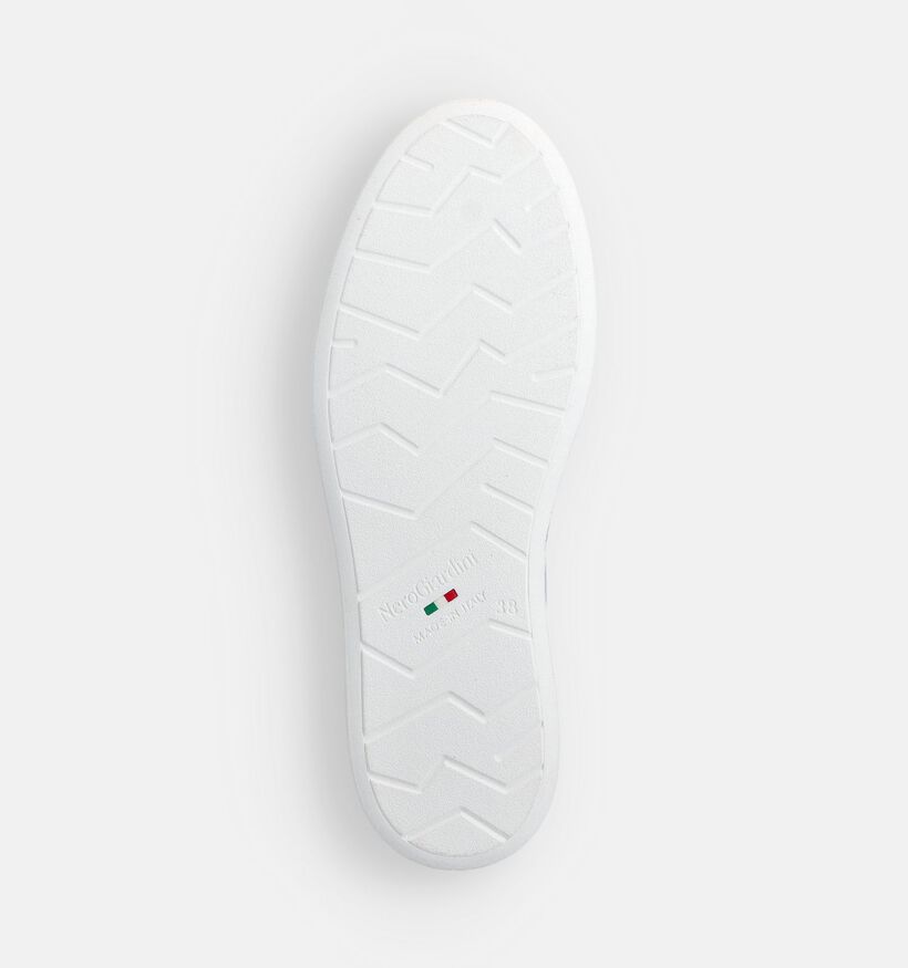 NeroGiardini Witte Platform Sneakers voor dames (369068) - geschikt voor steunzolen
