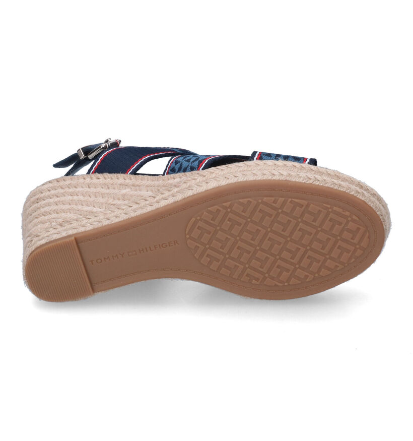 TH Tommy Webbing Sandales en Kaki pour femmes (304006)