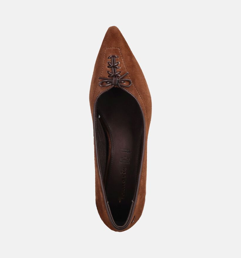Tamaris Cognac Pumps Kitten Heels voor dames (376639)
