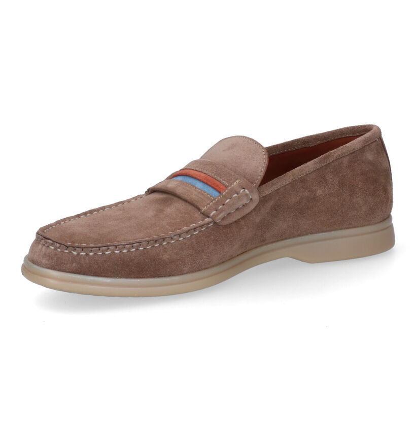 Ambiorix Iacus-1 Taupe Mocassins in daim (309578)