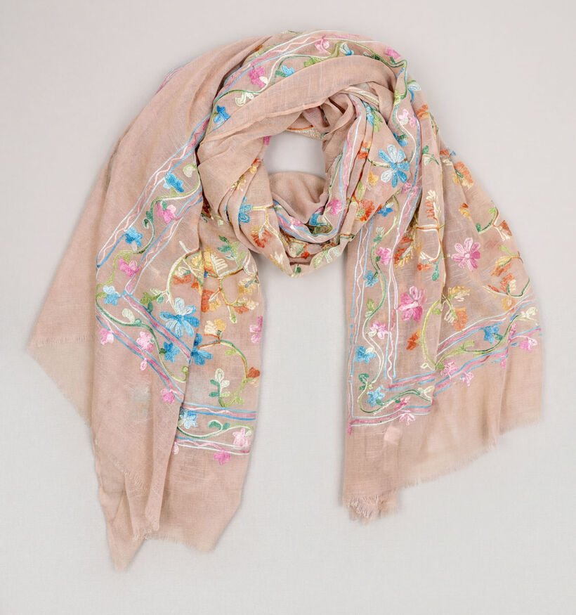 Via Limone Lichtbeige Sjaal voor dames (376774)